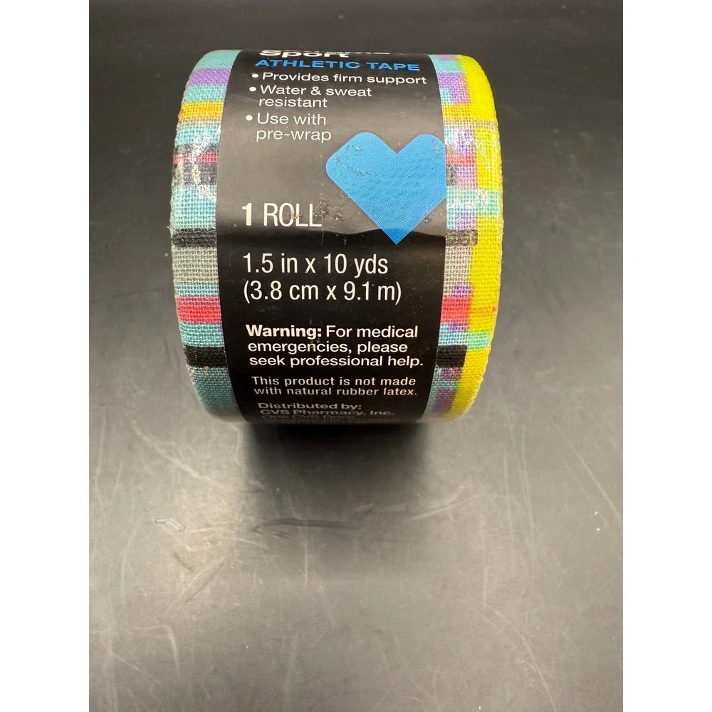 CVS‎ Health Extreme Sport Athletic Tape 1.5 in x 10 yds Water Sweat Resistant